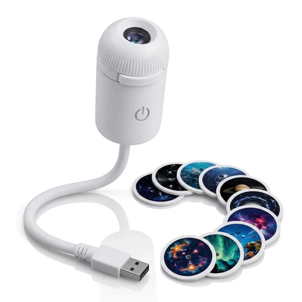 1x StarNest Optical Galaxy Projector with 12 Discs